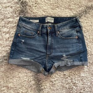 Universal Thread Distressed Blue Jean Shorts